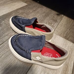 Sperry Kids' Blue and Gray Loafer